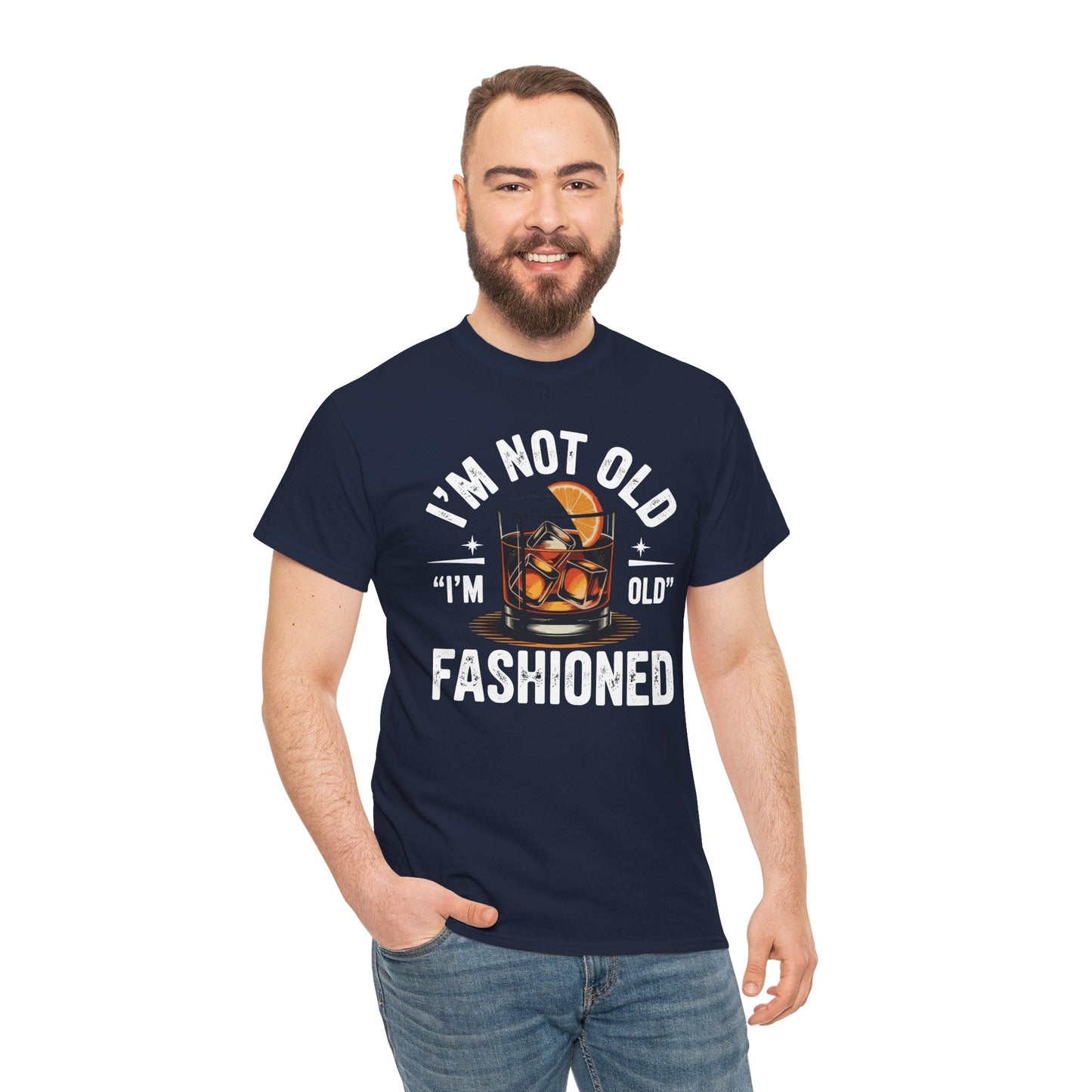 I'm Not Old I'm Old Fashioned Classic Whiskey Lover Vintage T-Shirt