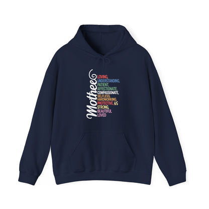 MOTHER Meaning Shirt I Love Mom Mothers Day Hoodie