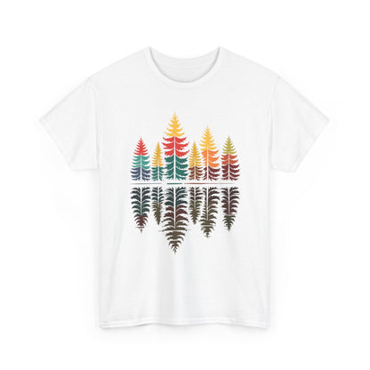Nature Reflection Forest Trees Outdoor Wildlife T-Shirt