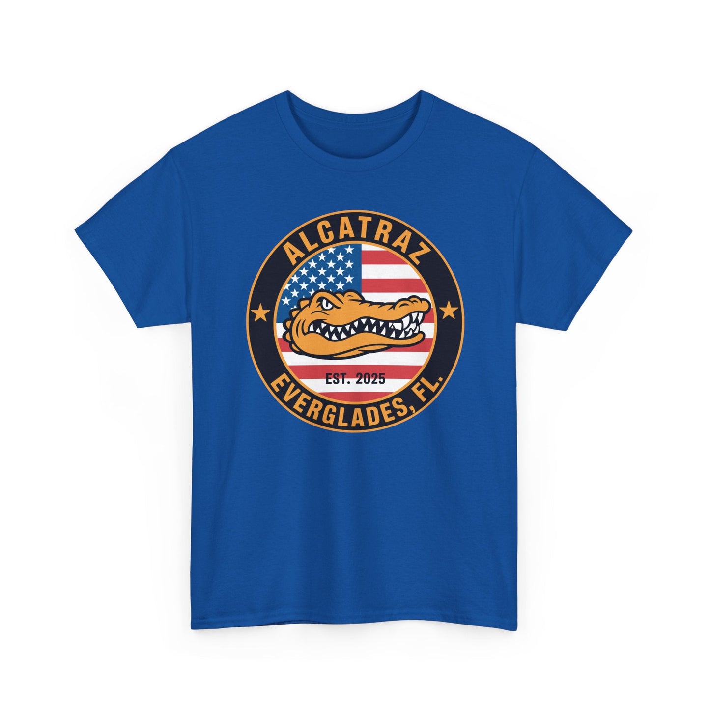 Retro Alcatraz Everglades FL EST 2025 T-Shirt
