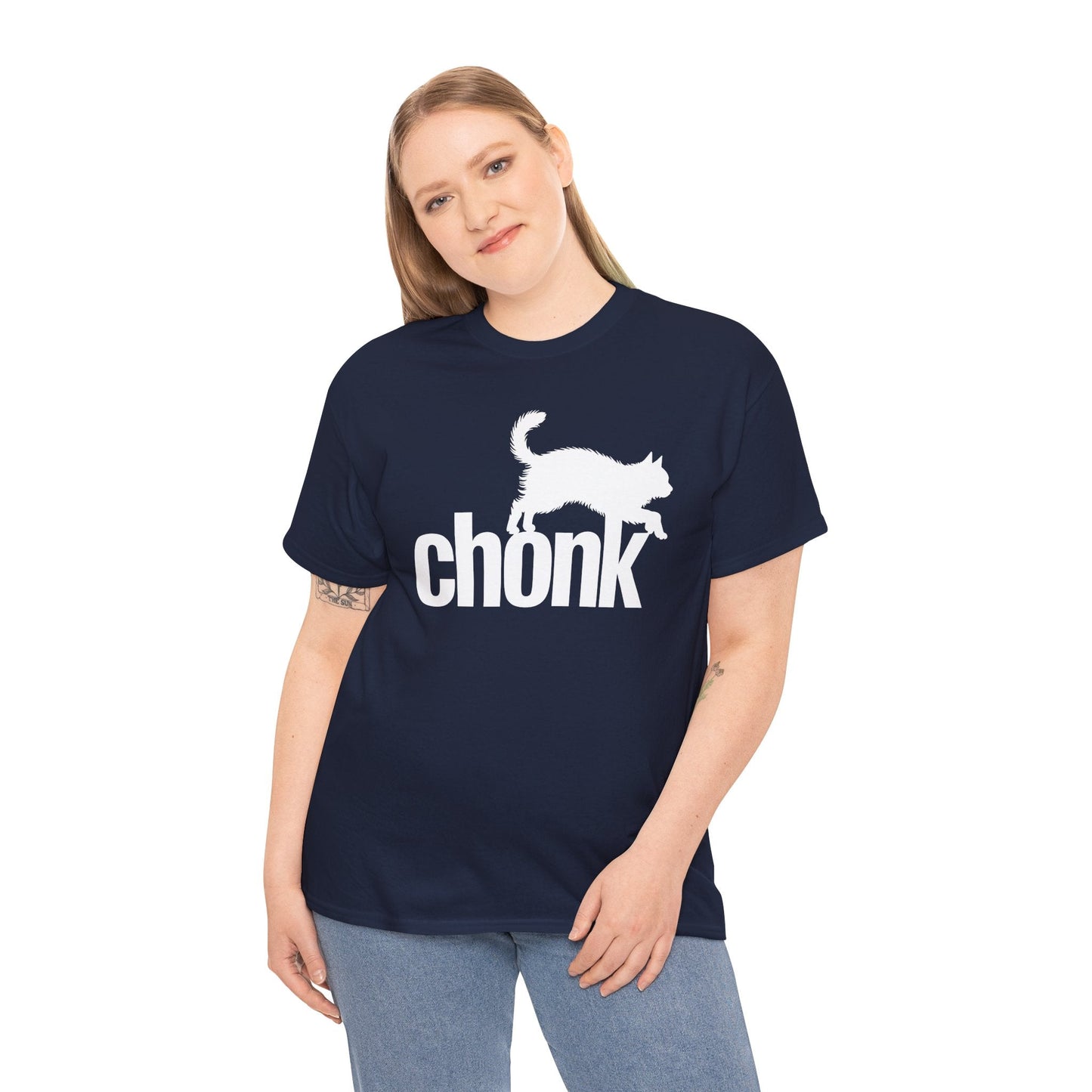 Chonk Cat Meme Funny T-Shirt
