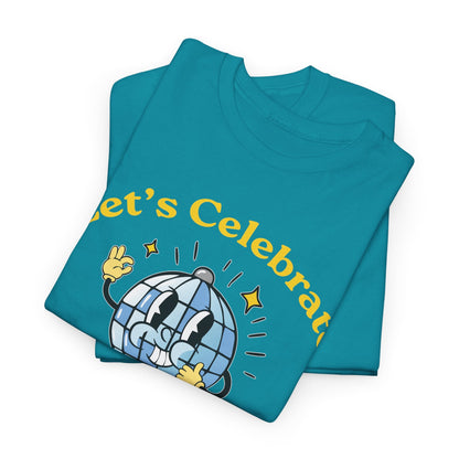 Cheers to Happy New Year Celebration T-Shirt Festivel NYE Party Tee for Men and Women