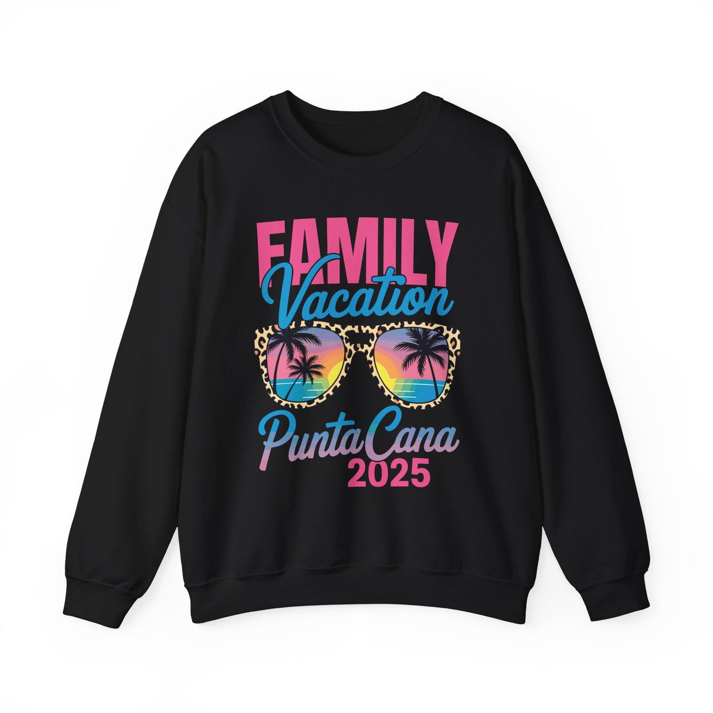 Family Vacation Punta Cana 2025 Matching Holiday Summer Sweatshirt