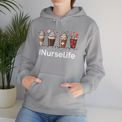 Nurse Life Funny Coffee Nurses Fuel Registered Nurse Medical Hoodie