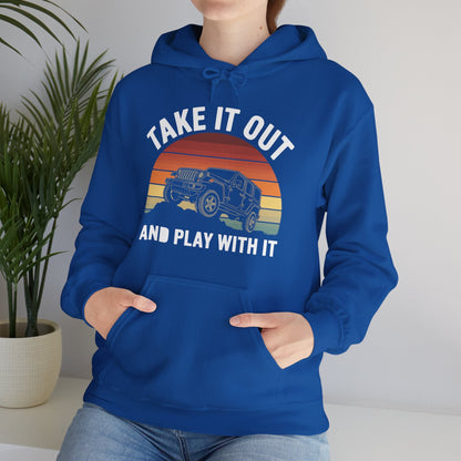 Catch Some Rays Vintage Retro Take It Out And Play Hoodie