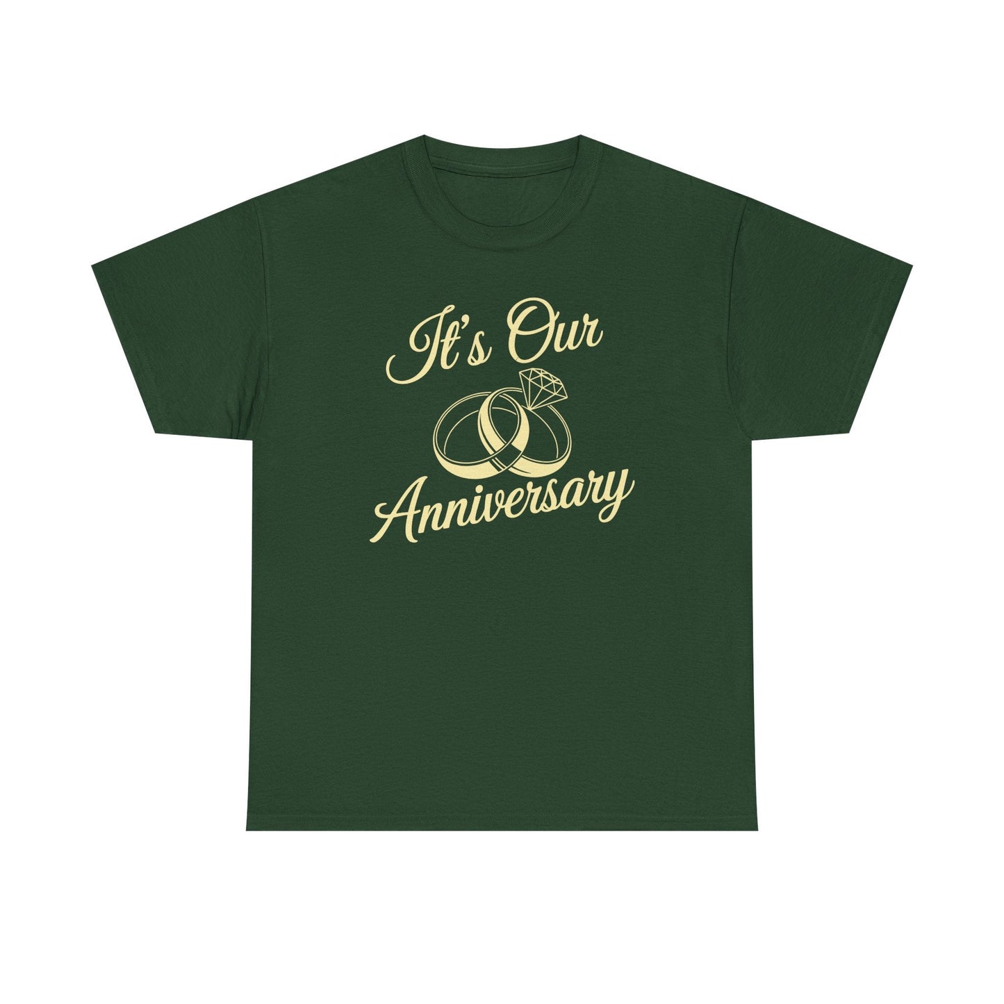 It's Our Anniversary Shirts for Married Couples Husband Wife T-Shirt