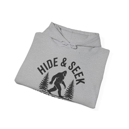 Bigfoot Hide And Seek World Champion Sasquatch Retro Vintage Hoodie