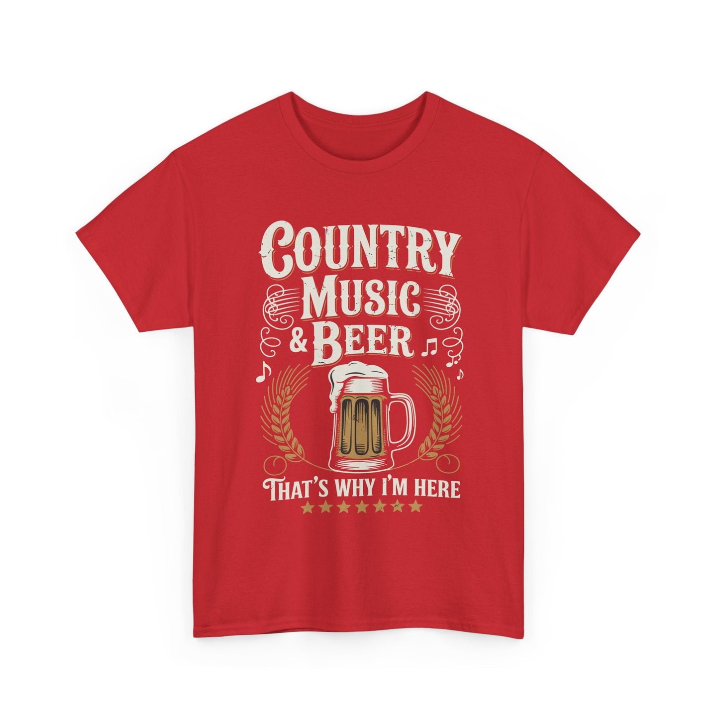 Vintage Country Music and Beer That's Why I'm Here Legends T-Shirt