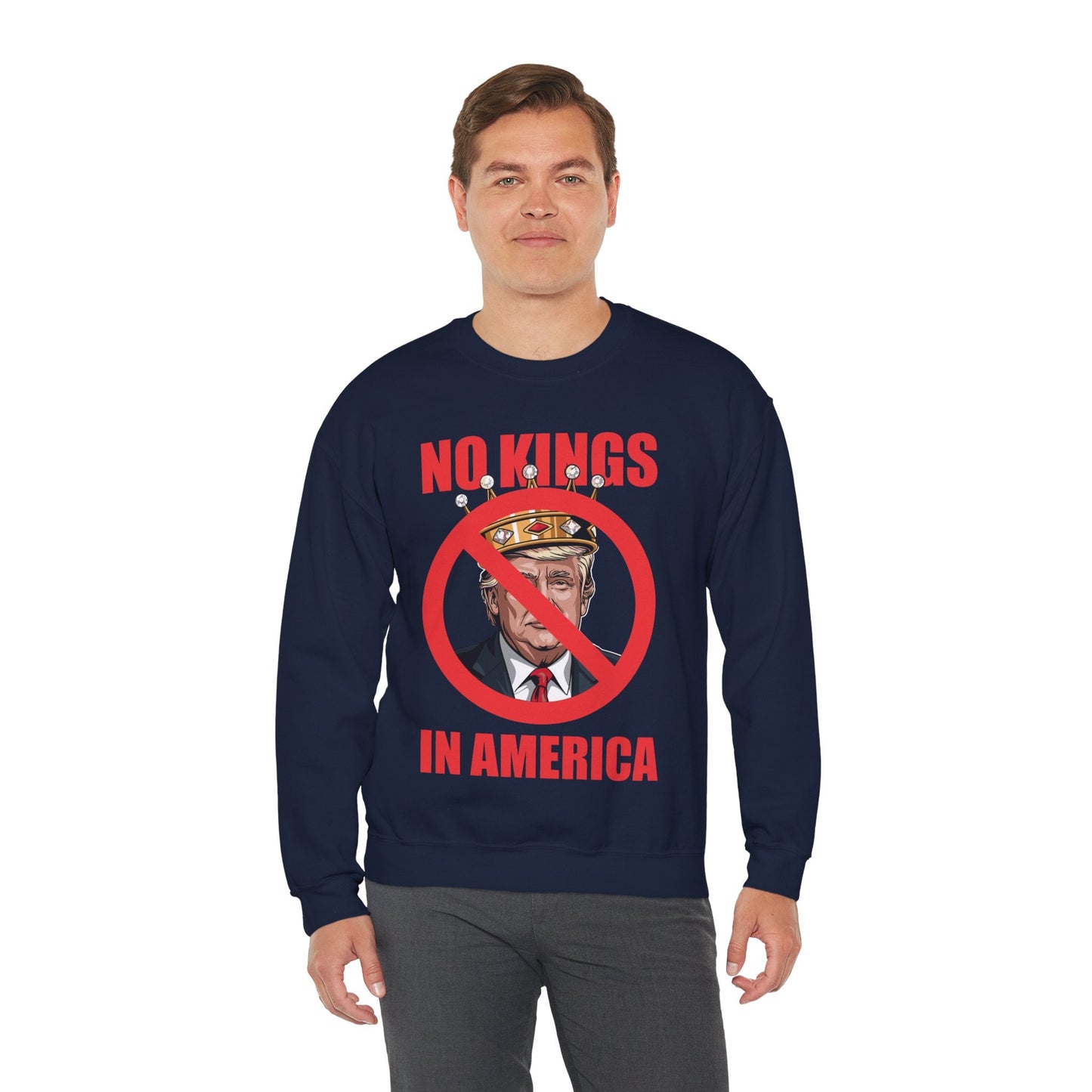 No Kings in America Sweatshirt