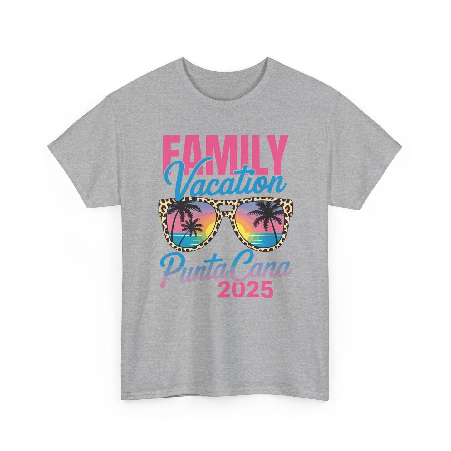 Family Vacation Punta Cana 2025 Matching Holiday Summer T-Shirt
