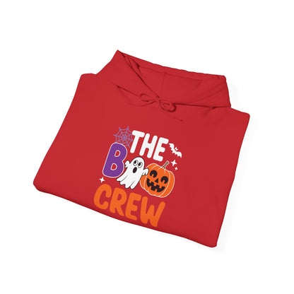 Halloween The Boo Crew Cute Ghost Spooky Family Matching Hoodie