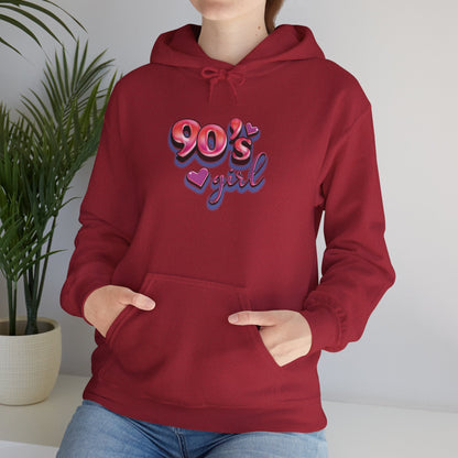 90s Girl Retro Aesthetic Hoodie for Women