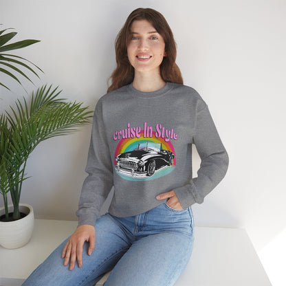 Cruise In Style Car Lovers Sweatshirt
