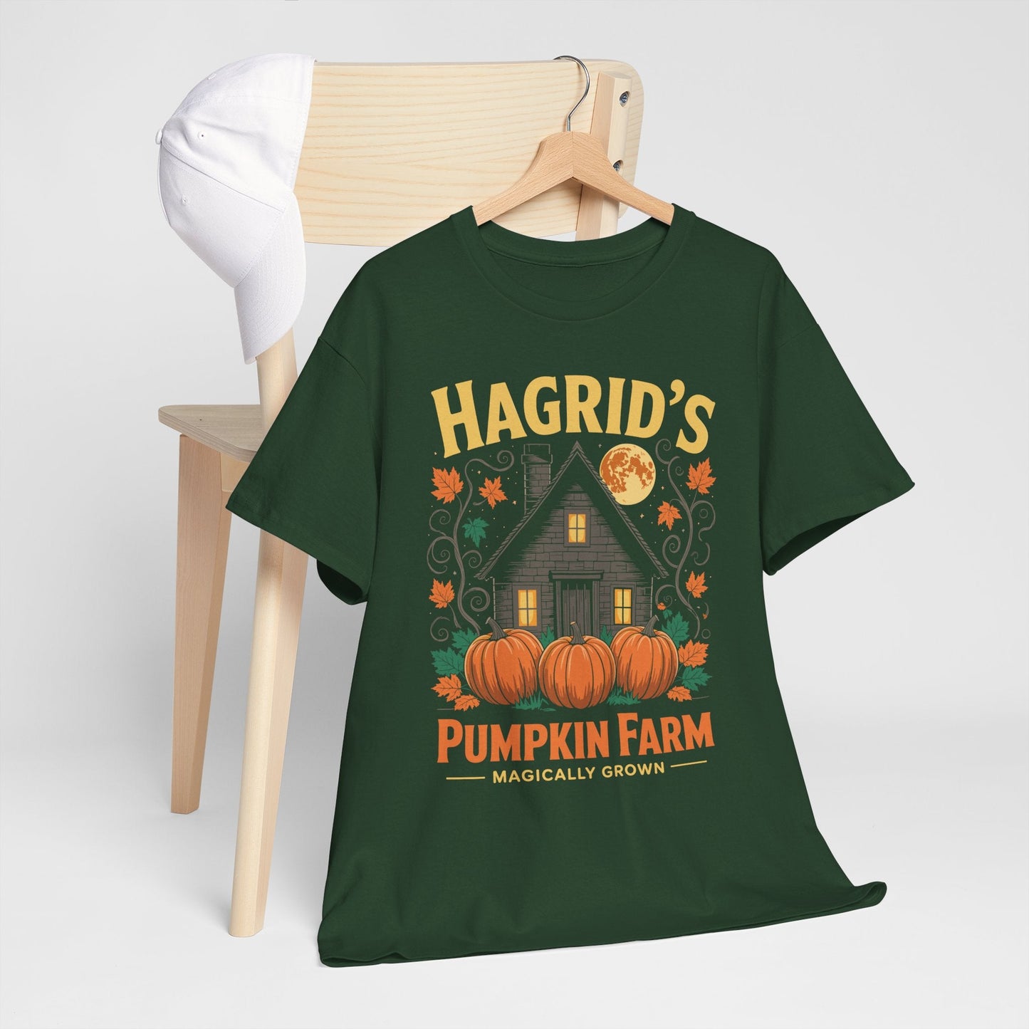 Hagrids Pumpkin Farm Spooky Season Halloween Fun T-Shirt