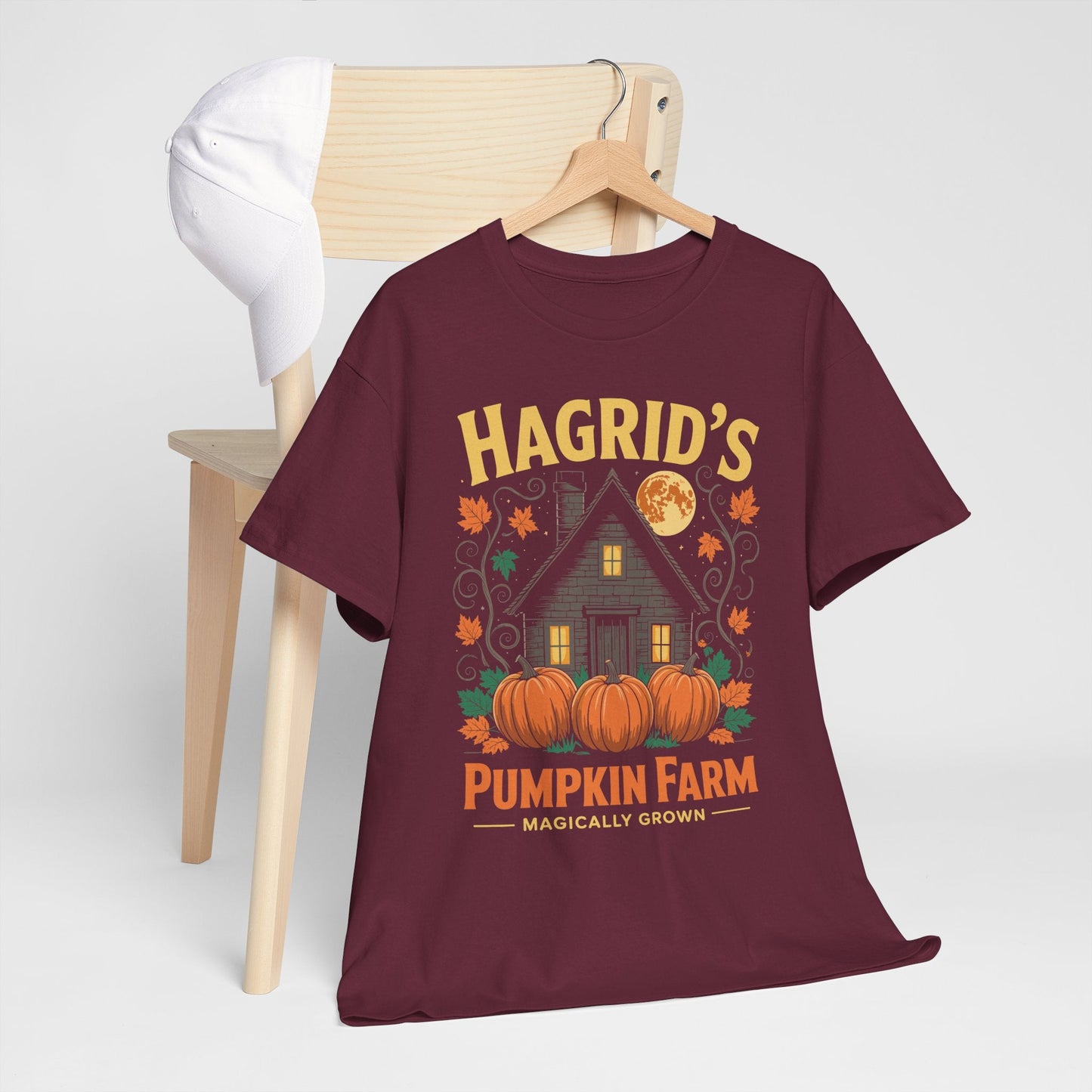Hagrids Pumpkin Farm Spooky Season Halloween Fun T-Shirt