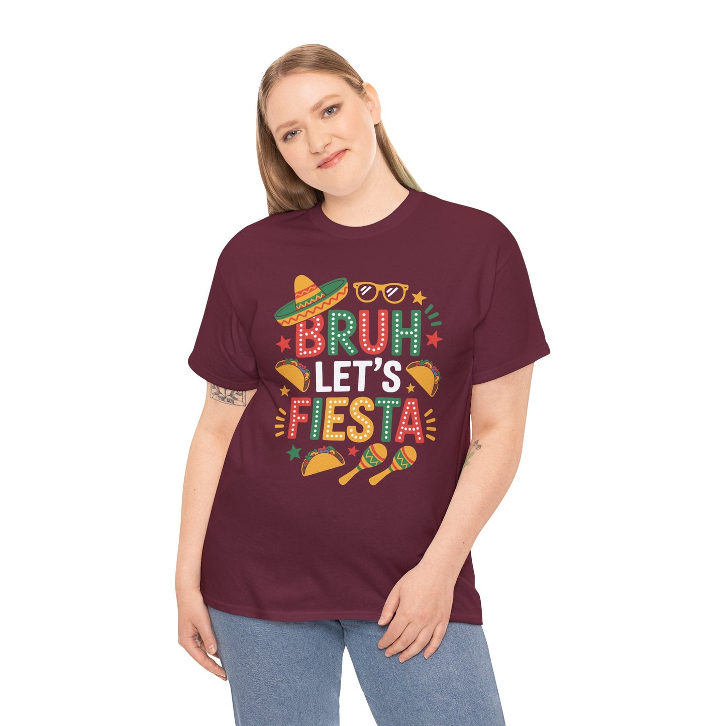 Bruh Let's Fiesta Cinco De Mayo Mexican Party Men Women T-Shirt