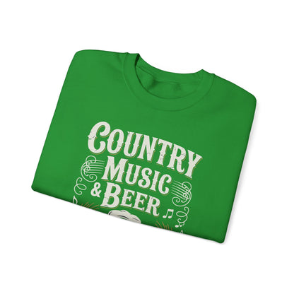 Vintage Country Music and Beer That's Why I'm Here Legends Sweatshirt