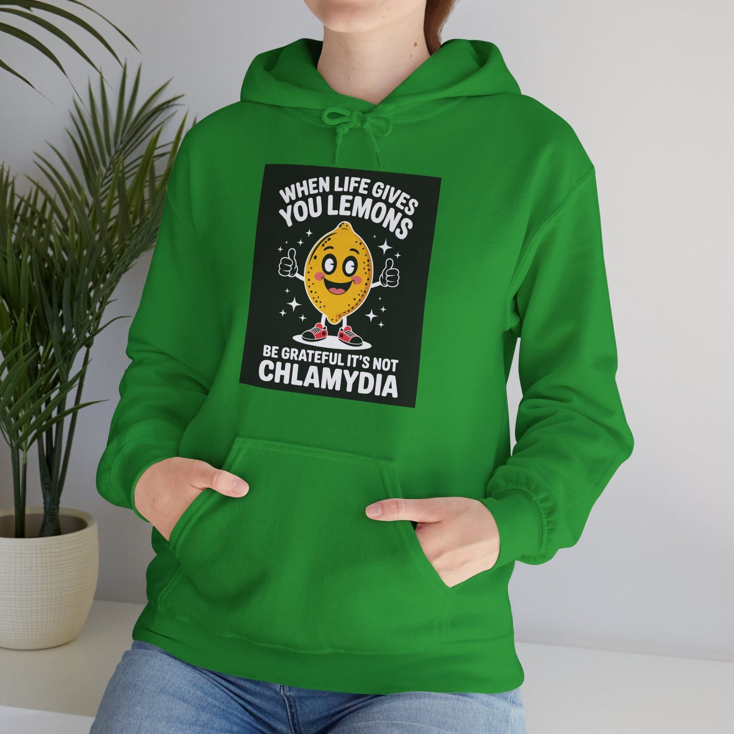 Lemons and Chlamydia Absurd Offensive Meme Sarcastic Edgy Hoodie