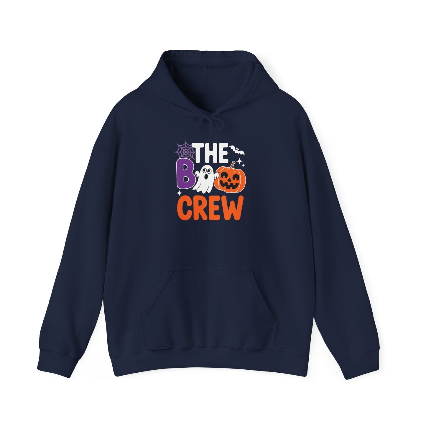 Halloween The Boo Crew Cute Ghost Spooky Family Matching Hoodie