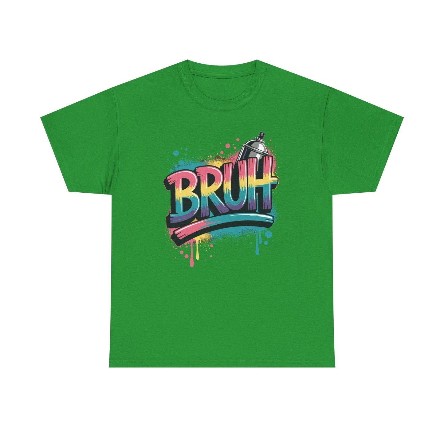 Bruh Graffiti Funny Saying Street Art Meme Men Boys T-Shirt