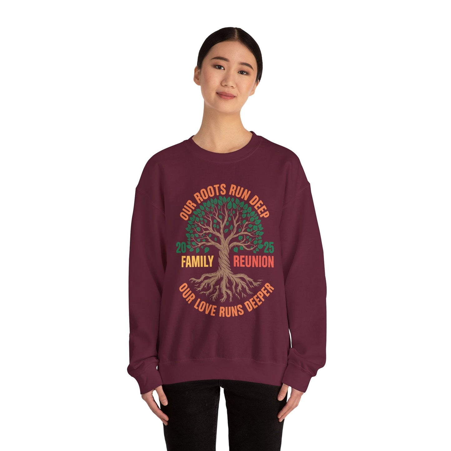 Retro Family Reunion Party 2025 Sweatshirt