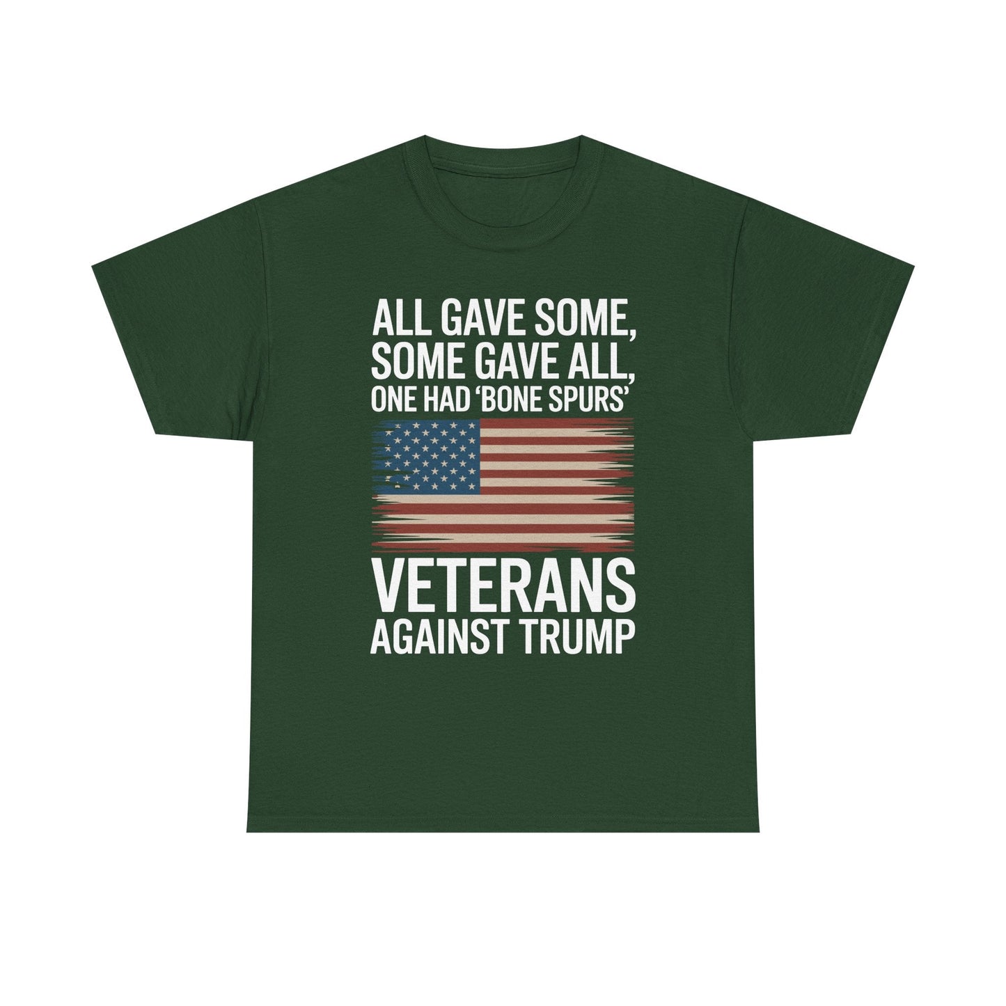 Veterans Against Trump Anti Trump Political Protest T-Shirt