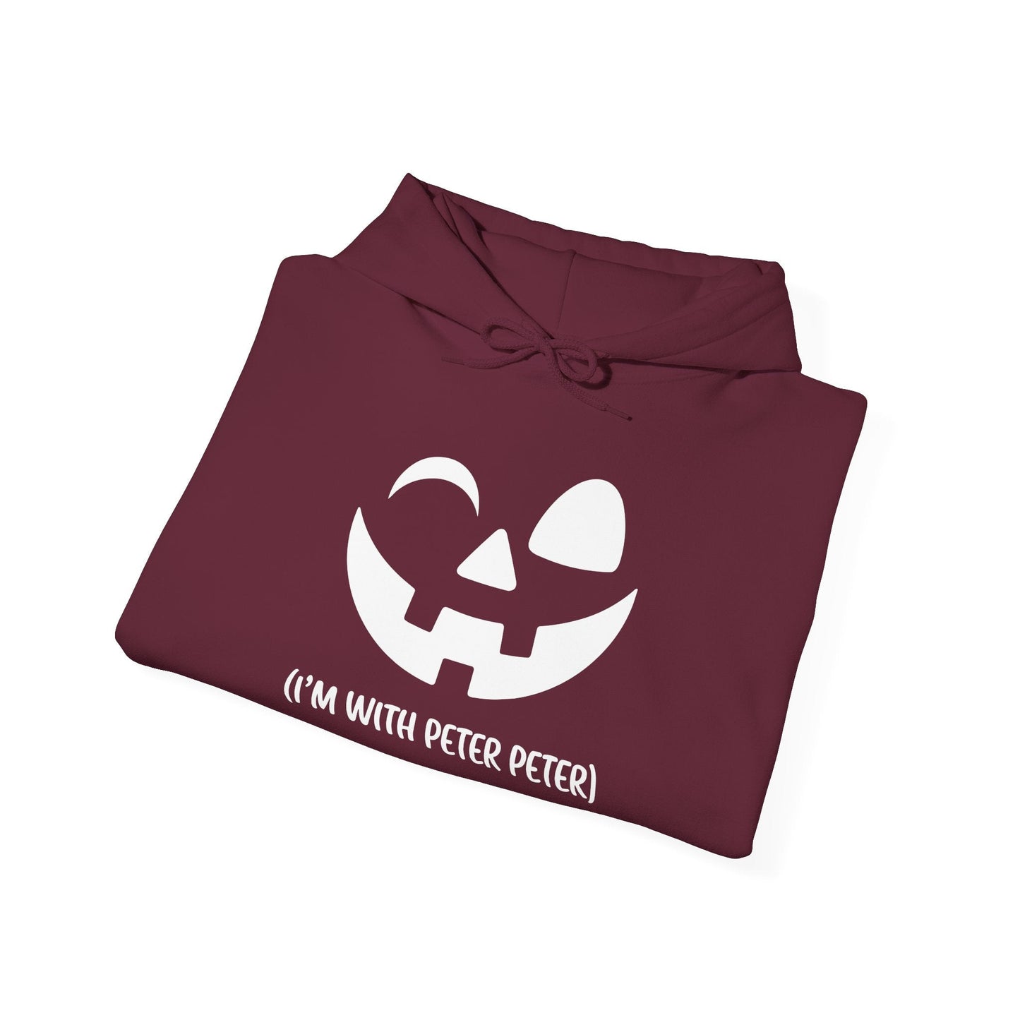 Im With Peter Couple Halloween Adult Eater Pumpkin Hoodie