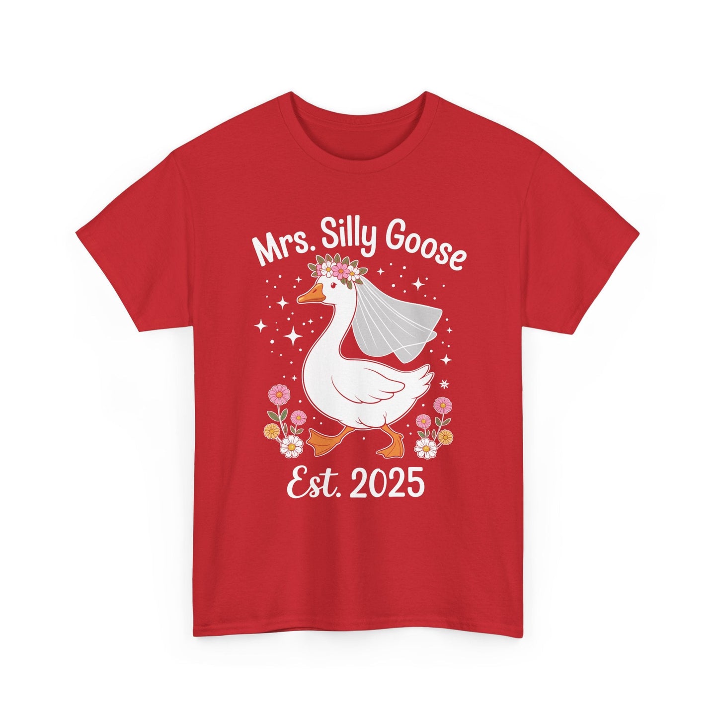 Mrs. Silly Goose Couple Matching Wedding Funny Bride to Be T-Shirt