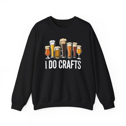 Craft Beer Vintage I Do Crafts Home Brew Art Sweatshirt