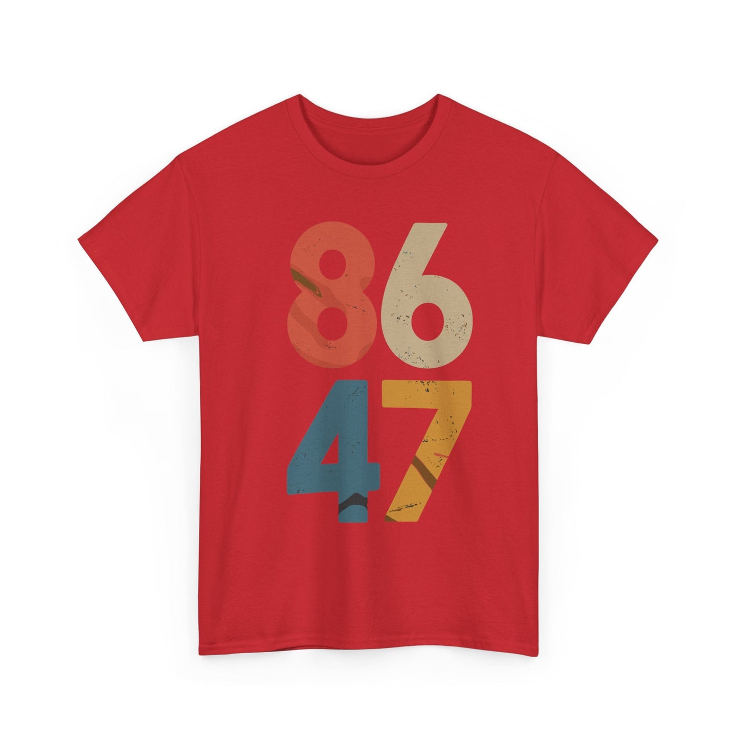Classic Vintage 80s Style 86 47 Anti Trump T-Shirt
