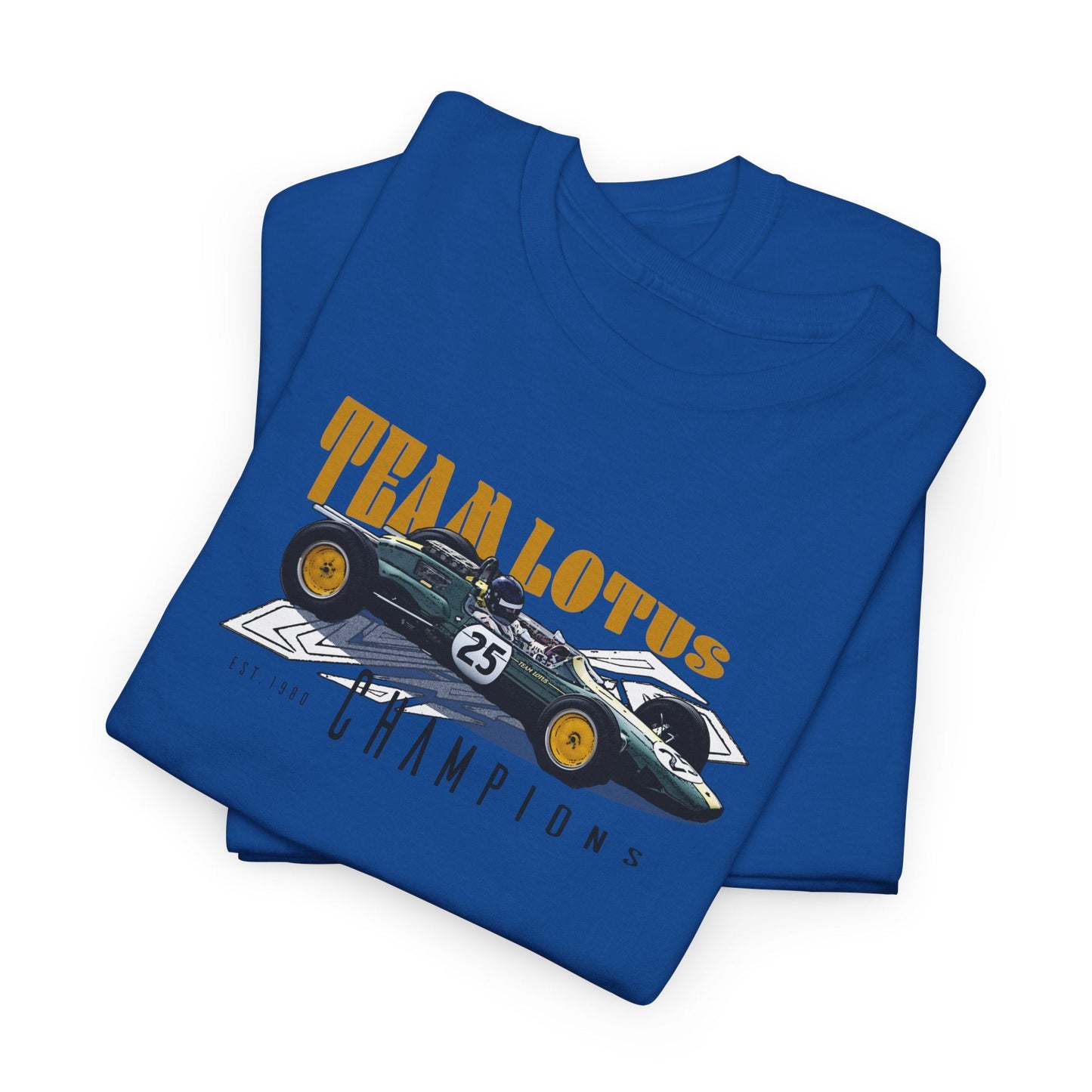Team Lotus Champion Car T-Shirt Celebrate Racing Legacy and Speed