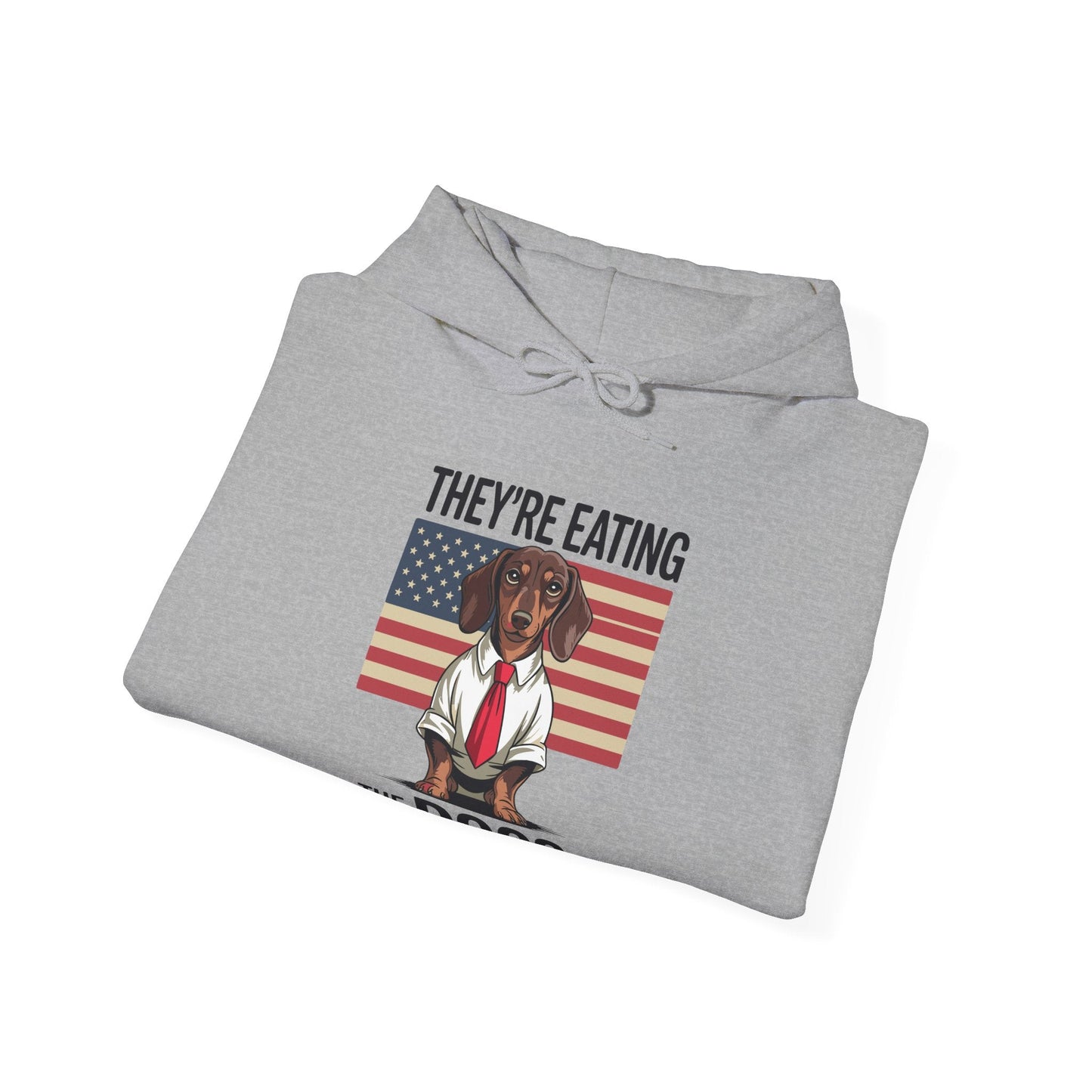 They're Eating the Dogs Trump Hot Dog Hoodie