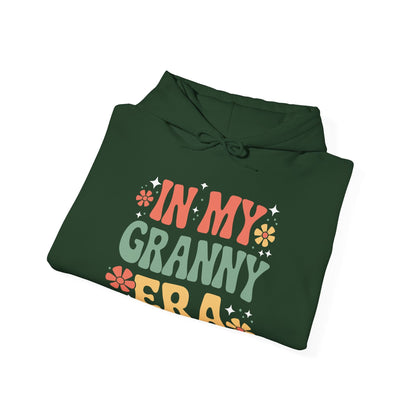 In My Granny Era Funny Sarcastic Groovy Retro Mothers Day Hoodie