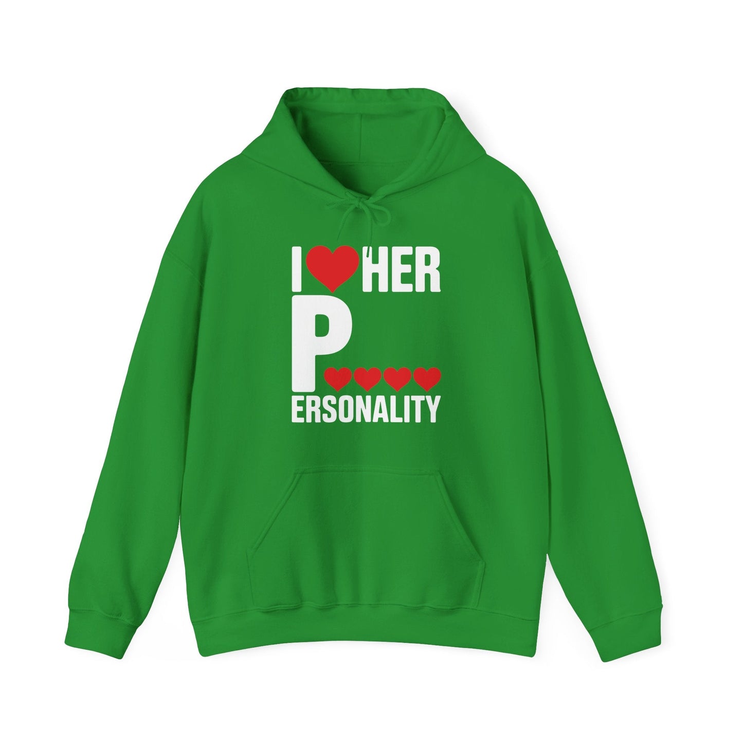 Funny Valentine's Day Couple Matching I Love Her Personality Hoodie