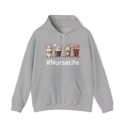 Nurse Life Funny Coffee Nurses Fuel Registered Nurse Medical Hoodie