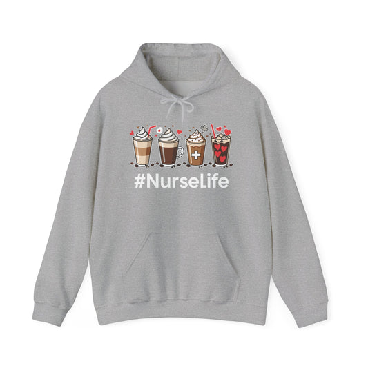 Nurse Life Funny Coffee Nurses Fuel Registered Nurse Medical Hoodie