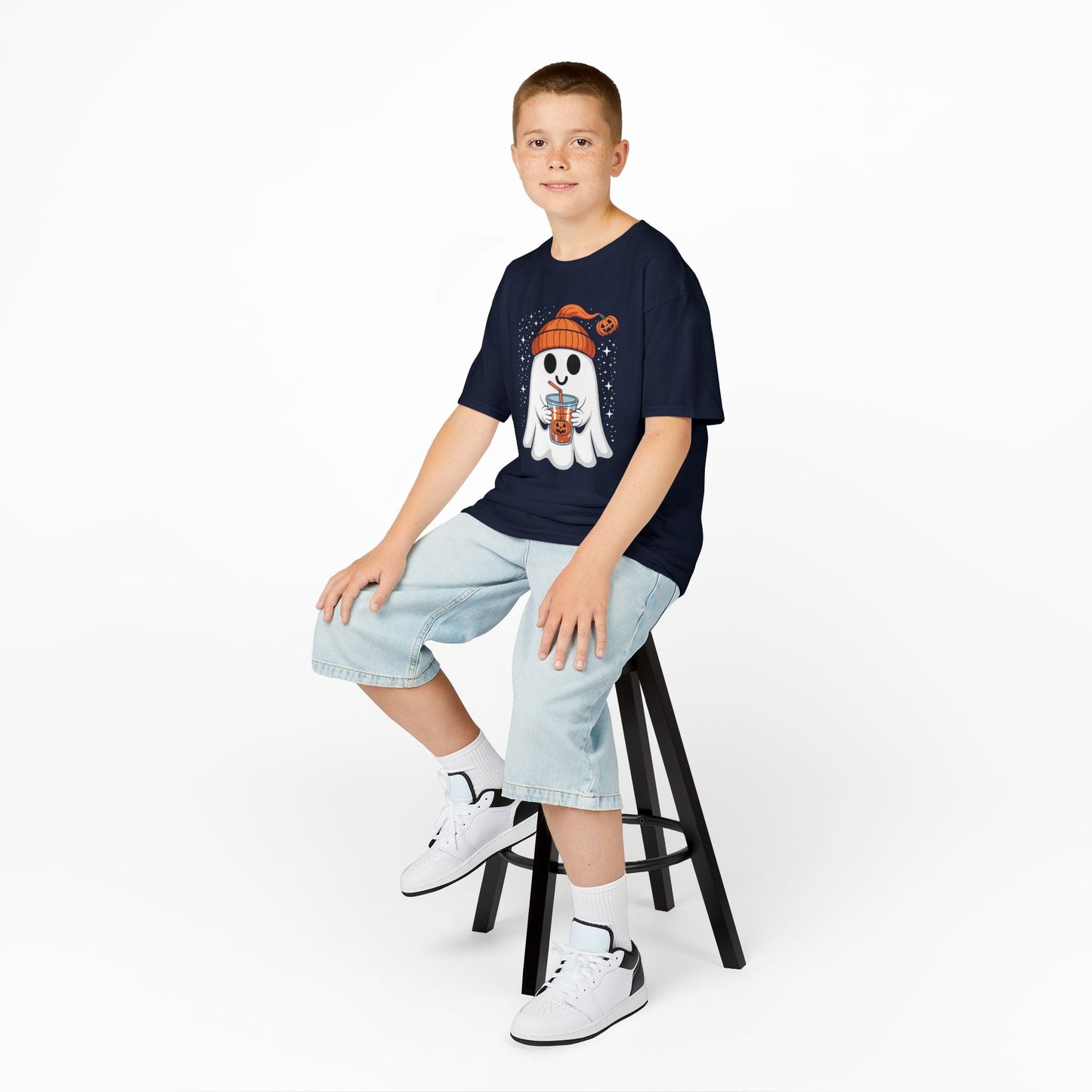 Halloween for Kids Cute Fall Ghost T-Shirt