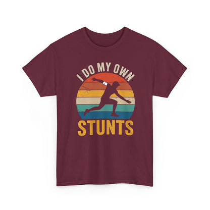 Funny I Do All My Own Stunts Broken Bones T-Shirt