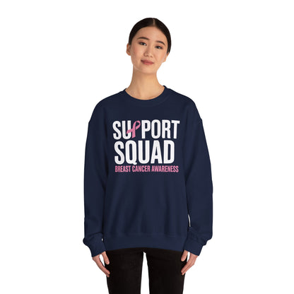 Breast Cancer Shirts Support Squad Breast Cancer Awareness Sweatshirt