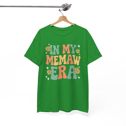 In My Memaw Era Funny Sarcastic Groovy Retro Mothers Day T-Shirt