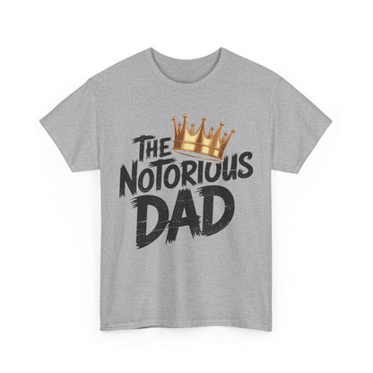 Old School Funny Hip Hop Fathers Day Notorious Dad T-Shirt