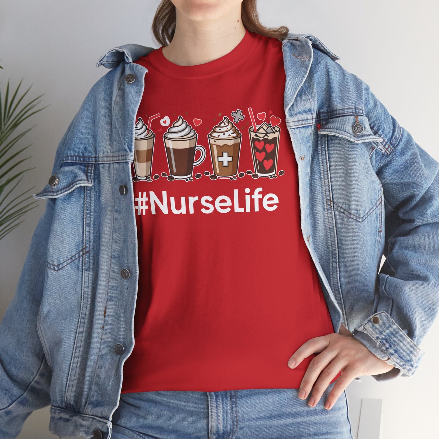 Nurse Life Funny Coffee Nurses Fuel Registered Nurse Medical T-Shirt