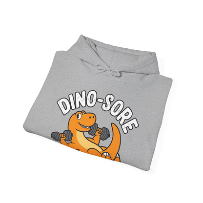 Gym Workout Dino Sore Exercise Fitness Boys Women Men Hoodie