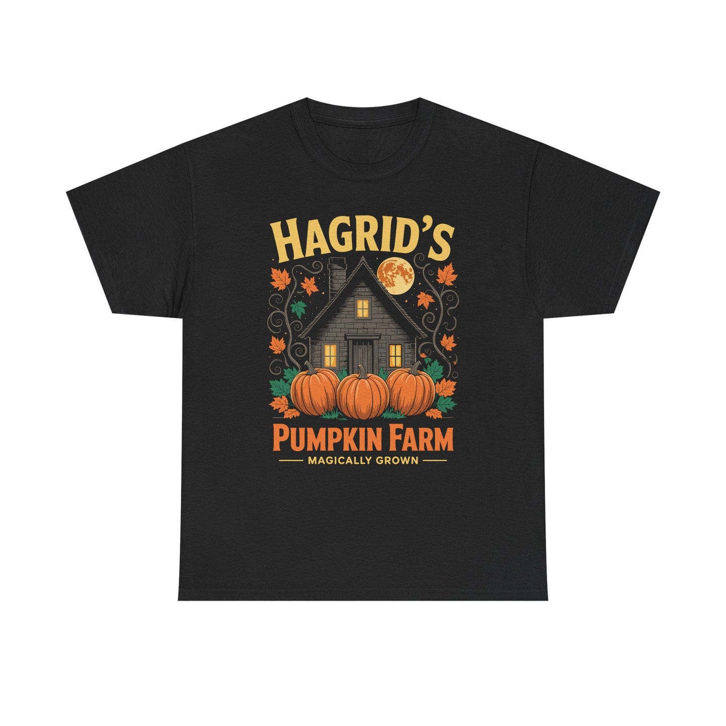 Hagrids Pumpkin Farm Spooky Season Halloween Fun T-Shirt