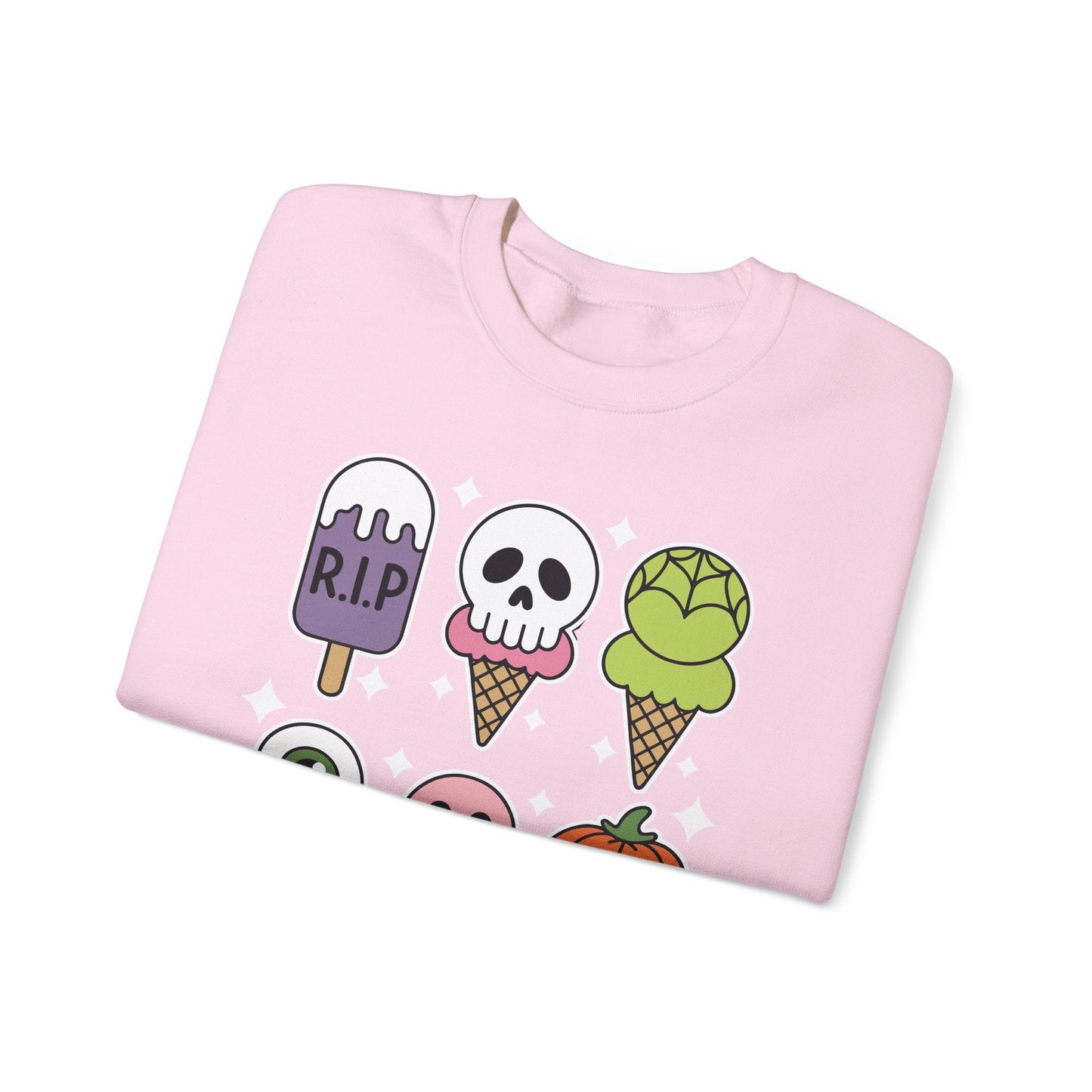 Horror Movie Summer Popsicle Halloween Ice Cream Summer-ween Sweatshirt for Men Women