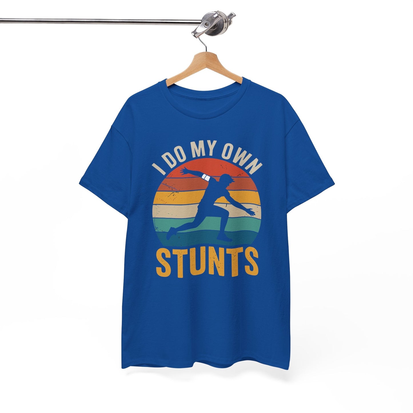Funny I Do All My Own Stunts Broken Bones T-Shirt