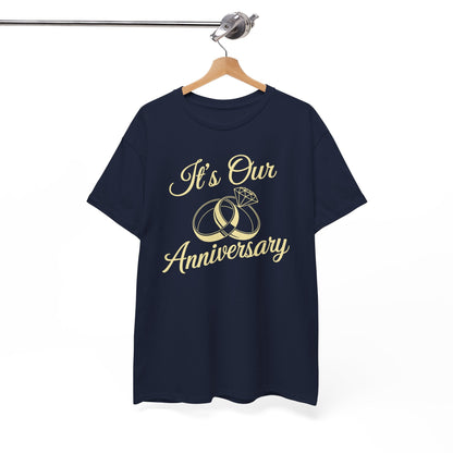 It's Our Anniversary Shirts for Married Couples Husband Wife T-Shirt