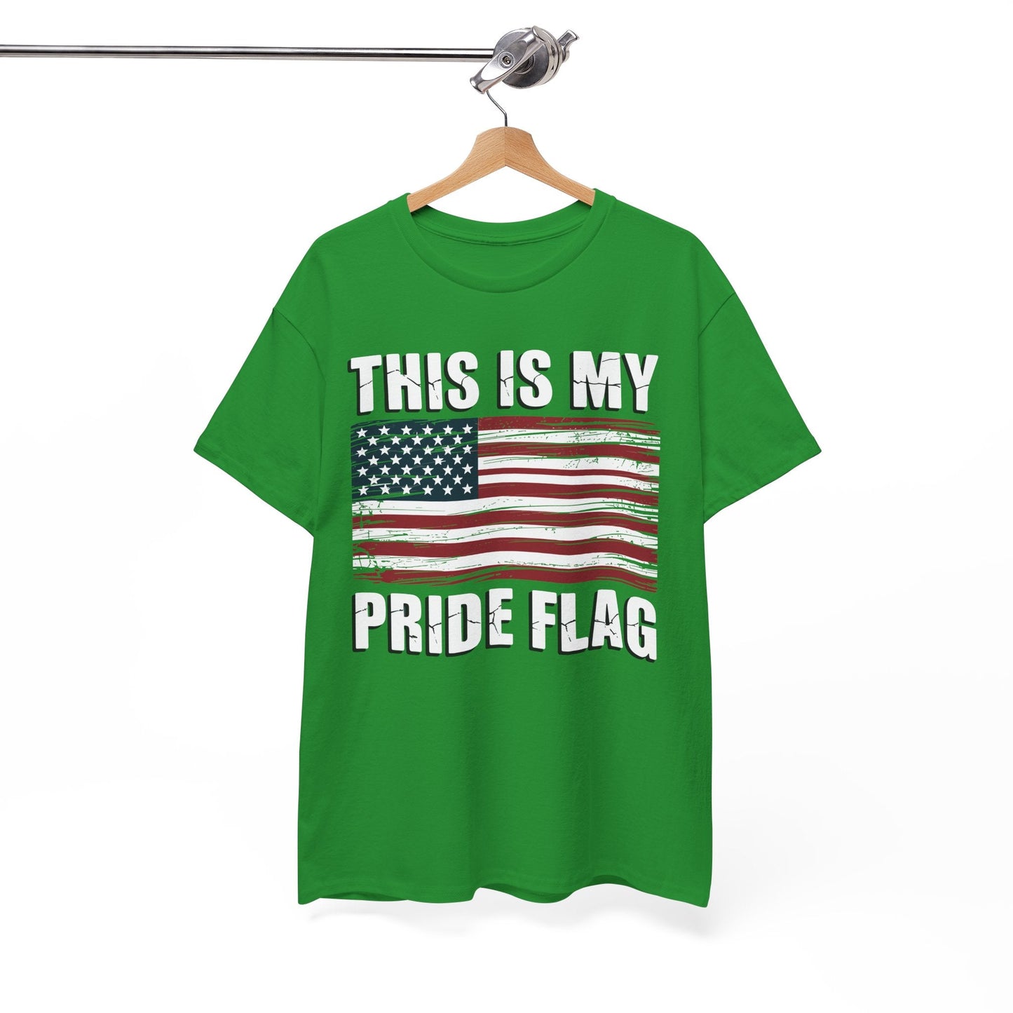 This Is My Pride Flag USA American 4th of July Patriotic T-Shirt