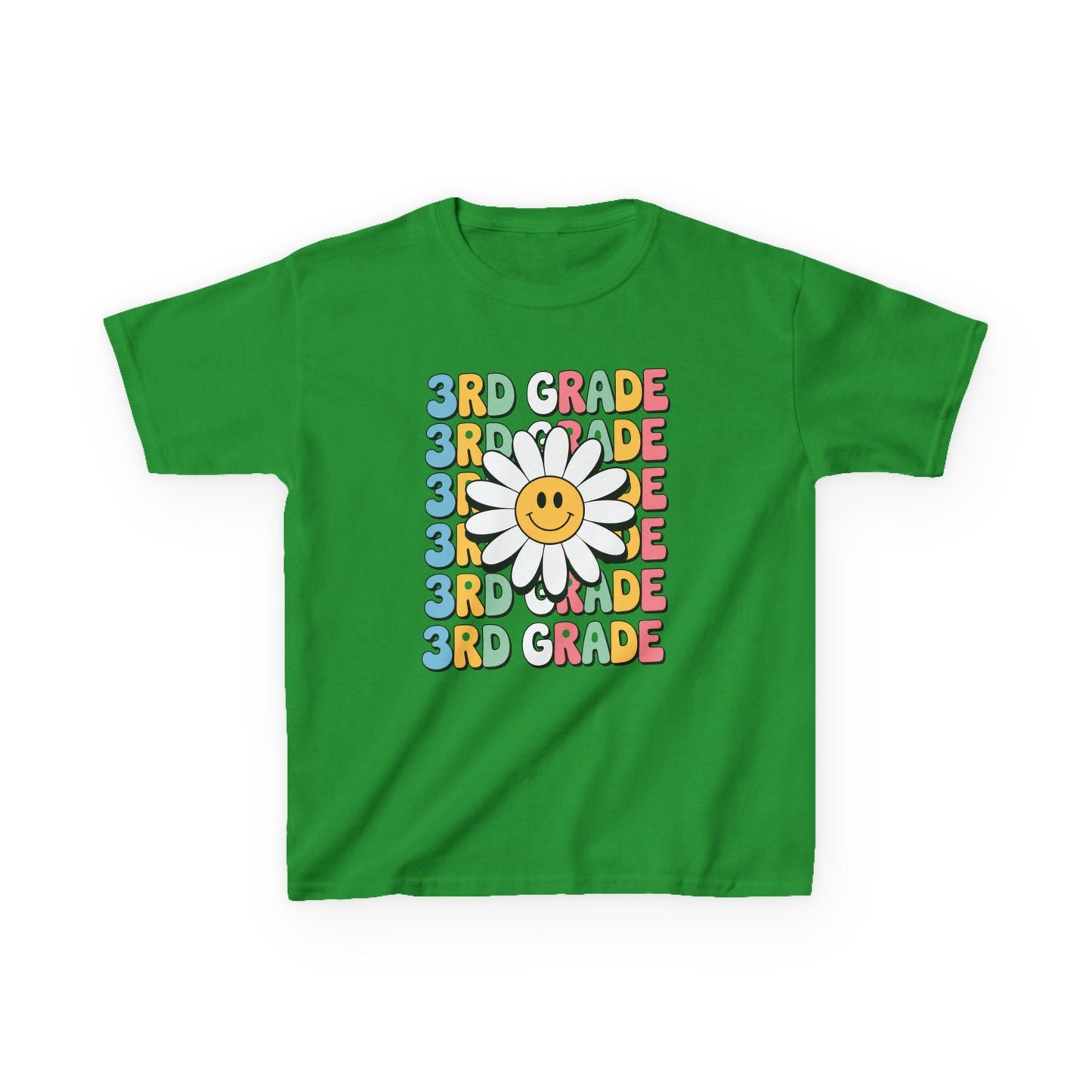 Groovy 3rd Grade Back To School First Day of Third Grade T-Shirt