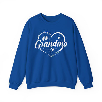 Promoted to Grandma Est 2025 Soon to be Grandma Mothers Day Sweatshirt
